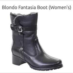 Blondo, Fantasia Winter Boots, Black Leather Size:US 7